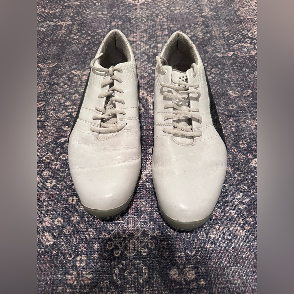 Men’s Puma Titan Tour Golf Shoes White, size 10